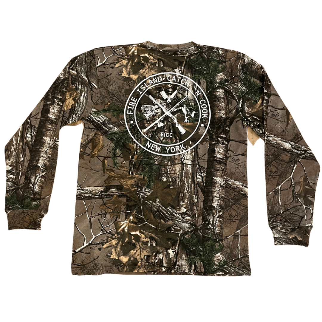 FICC LS Camo Pocket Tee